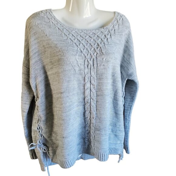 Womens Grey Sweater Size Large - Picture 1 of 8